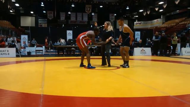 2016 CDN SR NAT FS74kg Jevon Balfour 9Brock) vs Ahmed Shamiya (McMaster) смотреть онлайн