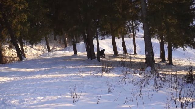 дрифт покатушки на снегокате