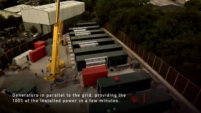 Газопоршневая электростанция 18 МВт Himoinsa смотреть онлайн