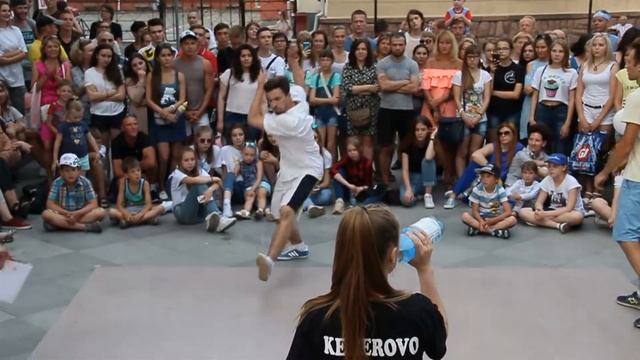 Детализация 2017. Кемерово. Танцевальный батл. Кнопа vs Ди-джей на свадьбу смотреть онлайн