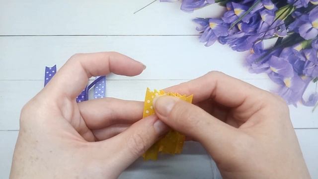 3 МК / DIY Детские бантики из лент смотреть онлайн