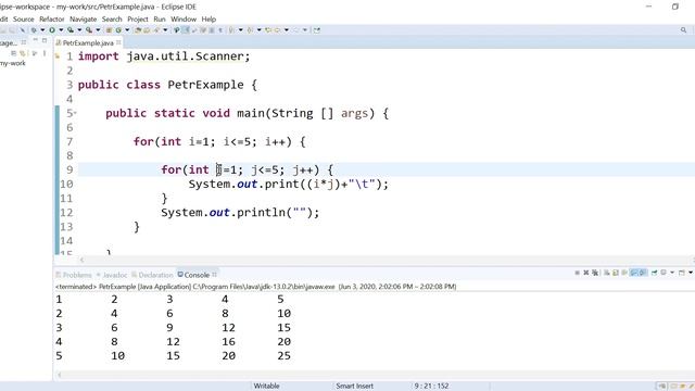 Writing Nested For Loops in Java смотреть онлайн