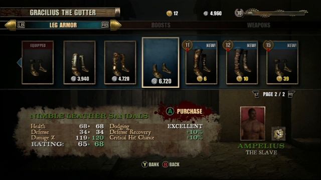 Прохождение Spartacus Legends #2 (То, что не убивает нас, делает нас сильнее) смотреть онлайн