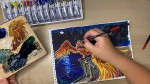 ТЕМПЕРА. КАК ЭТИМ РИСОВАТЬ?