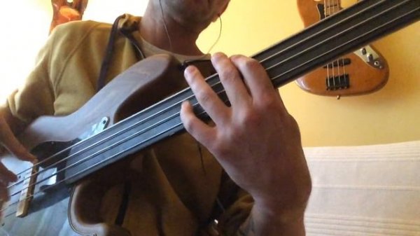 Ferus Mustafov - fretless bass cover