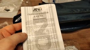 Тонометр AND UA 100 SL Распаковка механического тонометра
