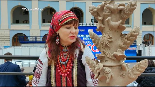 Хлудневская игрушка стала символом выставки "Уникальная Россия" смотреть онлайн