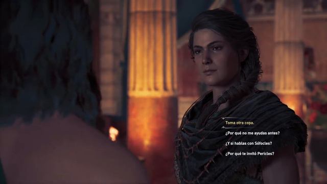 ASSASSINS CREED ODYSSEY | MODO DIFICIL [PS4] | 24 - EL SIMPOSIO DE PERICLES | KASSANDRA смотреть онлайн