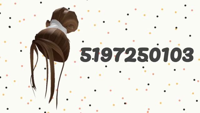 ROBLOX BROWN HAIR ID CODES-iiElloria смотреть онлайн