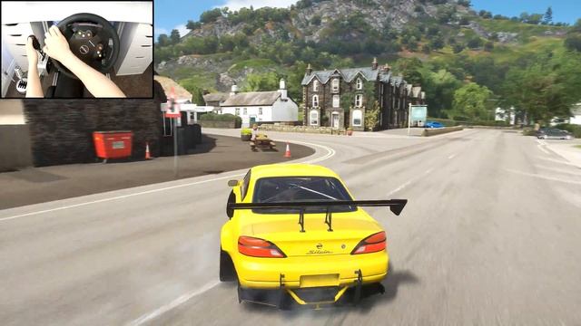 Rebuilding Nissan S15 - Forza Horizon 4 (Steering Wheel + Shifter) Gameplay смотреть онлайн