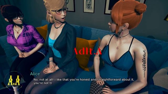 Yuri University [v0.59] - Gameplay смотреть онлайн