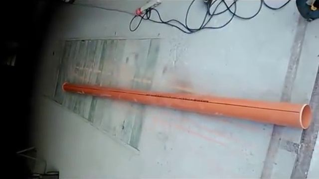 Водосток своими руками с канализационной трубы 110мм смотреть онлайн