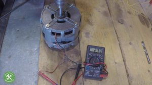 Генератор из двигателя от стиральной машины