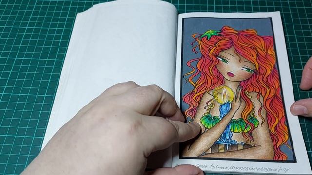 Enchanted Faces (Hannah Lynn) omalovánky jsou hotové - Completed Coloring Book смотреть онлайн