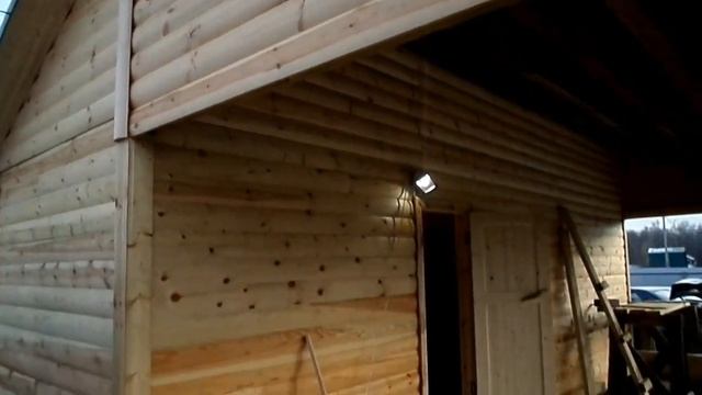В этой бане можно париться сразу, а достроить потом. смотреть онлайн