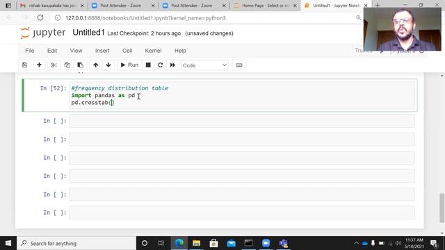 How to do a Frequency Distribution for a variable in Python ? смотреть онлайн