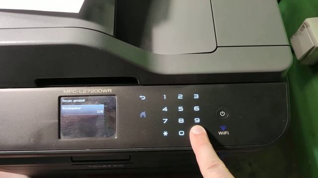 Brother MFC-L2720DWR Drum reset / Сброс счётчика барабана смотреть онлайн