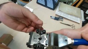 Холодная сварка проволоки 0,6 мм