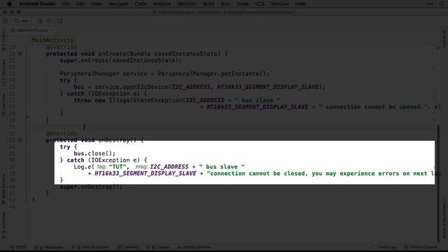 16 Peripheral IO, learning I²C Output with an Alphanumeric Character Display смотреть онлайн