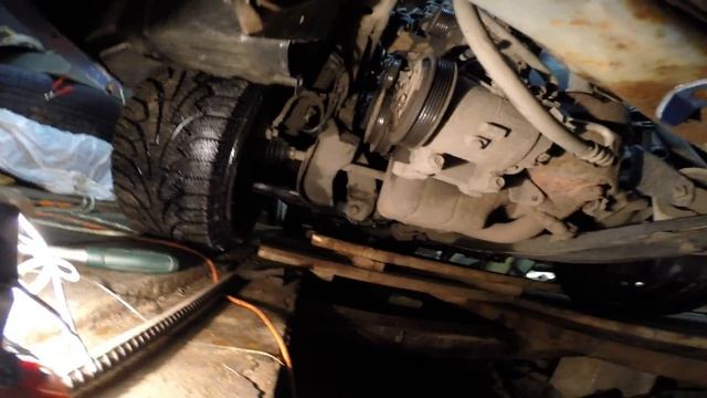 Шум подшипника компрессора кондиционера Almera N16 смотреть онлайн