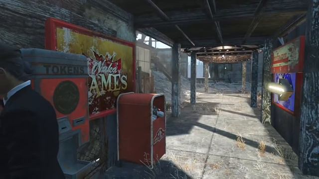 Fallout 4 Settlement Build / Castle Canteen Club / No mods смотреть онлайн
