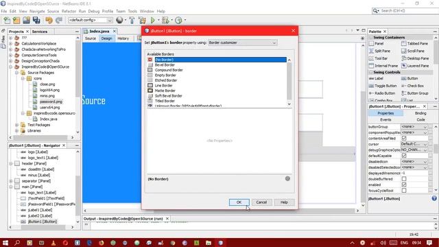 Java Swing Netbeans UI inspiration 02 Login and Regester смотреть онлайн