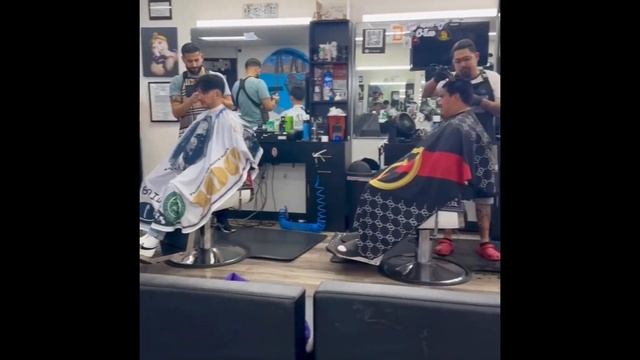 Barber shop with Pro barbers. Next to the 32nd st Naval Station in San Diego. смотреть онлайн