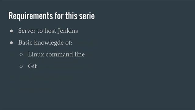 Introduction (Get started with Jenkins part 1) смотреть онлайн