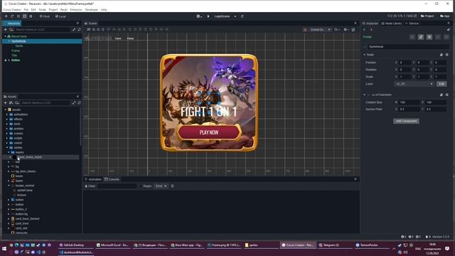 Cocos Creator, компонент Mask, как им пользоваться смотреть онлайн