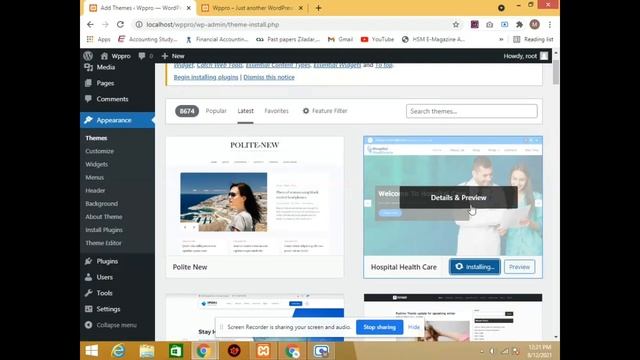 how to install wordpress theme | #Manually #Zip смотреть онлайн
