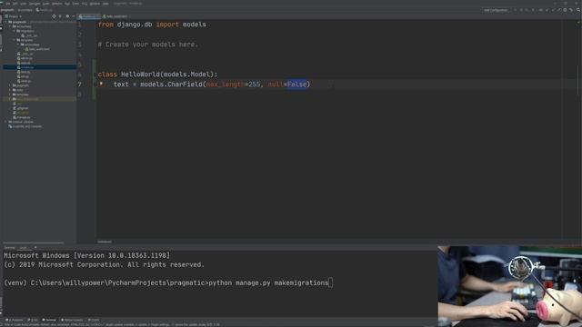 작정하고 장고 14강 - Model, DB 연동 - makemigrations, migrate : Django로 Pinterest 따라하기! смотреть онлайн