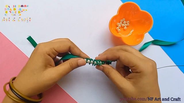 Pakistan Independence Day Bracelet || Bracelet Making With Ribbon || 14 August Craft Ideas смотреть онлайн