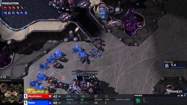 StarCraft 2 - INNOVATION vs STATS - ITaX Trovo Weekly #21 | Ro4 смотреть онлайн