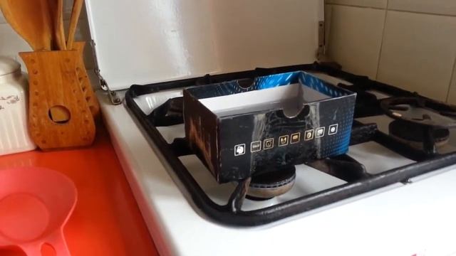 Удивляем детей. Как сварить яйцо в коробке. смотреть онлайн