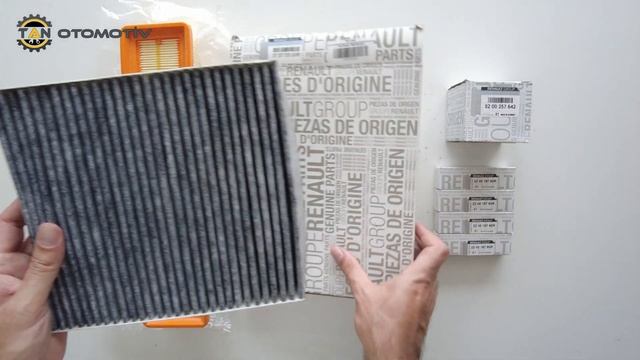 Renault Clio 4 Symbol 2 ve Captur 1.2 16V D4F Motorlu Araçlara Uyumlu Periyodik Filtre Bakım Seti смотреть онлайн