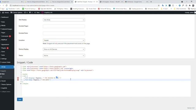 NCMAZ WordPress change fonts with google fonts смотреть онлайн