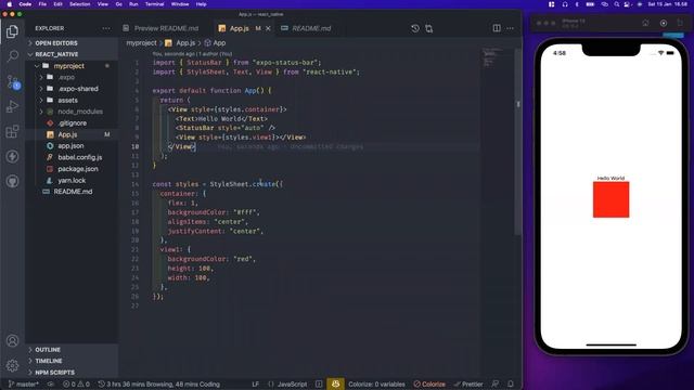 React Native Basic - 10 - View and Text Components (Bahasa Indonesia) смотреть онлайн