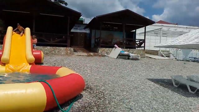 Переехали в Бетту. Пляж хутора Бетта 1 июля 2019 года. смотреть онлайн