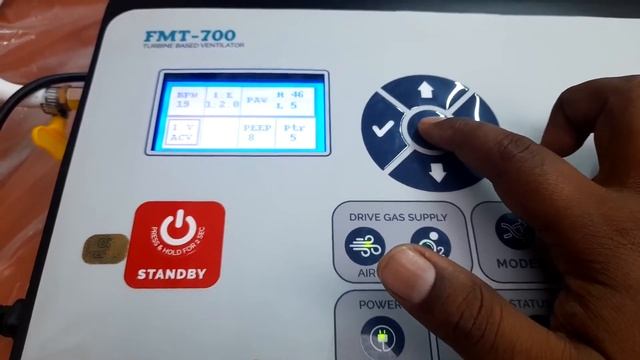 FMT 700 Turbine based ICU cum Transport Ventilator смотреть онлайн