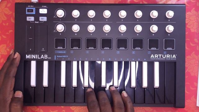 Live performance using Arturia Minilab MK2 #arturiaminilab #livelooping #livemusic смотреть онлайн