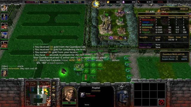Warcraft 3 Classic HellHalt TD Competitive #58 смотреть онлайн