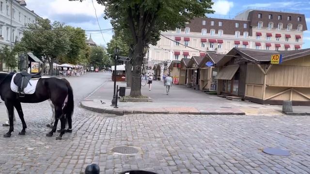 Одесса 18 июня 2022. Прогулка по Дерибасовской и поездка на Черёмушки. Цены в кафе. смотреть онлайн