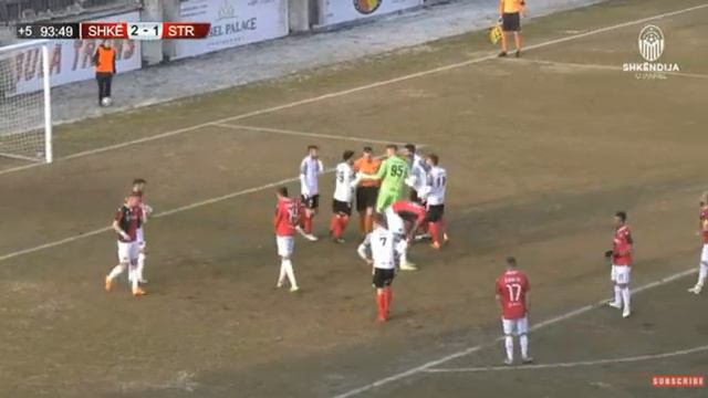 ПМФЛ - 19. коло (ШКЕНДИЈА - СТРУГА ТЛ 3-1) Гол од пенал на Ферхан Хасани смотреть онлайн