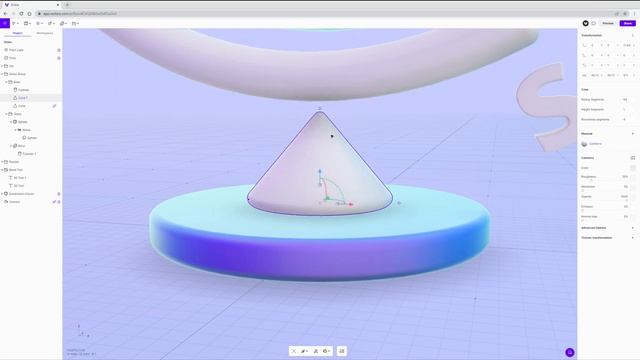 Введение в Vectary 3D | Начало работы смотреть онлайн
