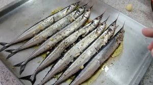 ГРЕЦИЯ РЫБА САЙРА В ДУХОВКИ  БЫСТРО ВКУСНО