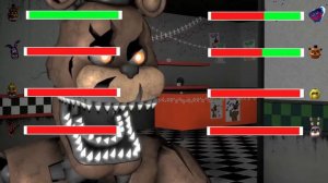 [SFM FNaF] Top 5 FNAF vs Poppy Playtime WITH Healthbars #5