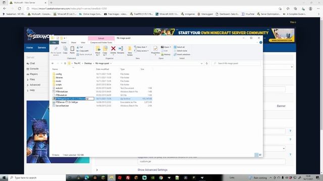 How to Upload a Modpack Using a Custom Jar | Minecraft Servers смотреть онлайн