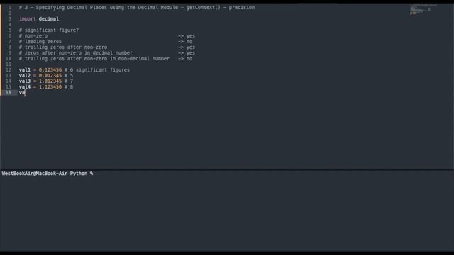 How to Specify the Number of Decimal Places in Python? смотреть онлайн