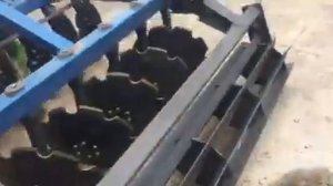 Как настроить навесную дисковую борону?