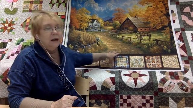 Как сшить лоскутное одеяло из панелей и лоскутных планок? Лоскутный эфир 206. Печворк 16+ смотреть онлайн